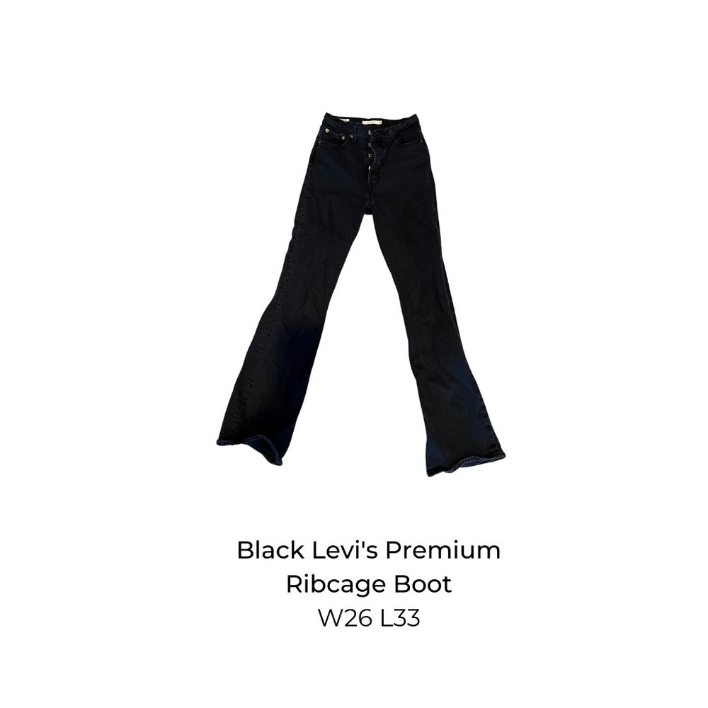 Levi's Black Bootcut Jeans